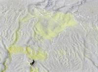 Dépôts cristallins dans une source chaude (Hveravellir, Islande)